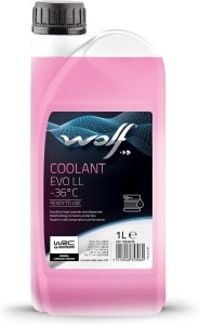 Antigel diluat WOLF COOLANT EVO LL Rosu (G12|G13|G12++|G12+|G11) ( -36°C) 1L