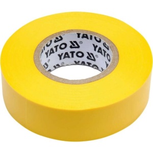 Banda izolatoare galbena 19mm x 20 m Yato YT-81654 - Img 1