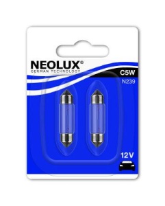 Bec Neolux C5W 12V 5W SV8.5-8 Set 2 buc