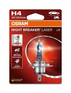 Bec Osram Night Breaker Laser Next Generation H4 12V 60/55W P43t blister