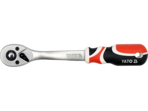 Cheie antrenor curbat cu clichet 3/8" Yato YT-0731 - Img 1