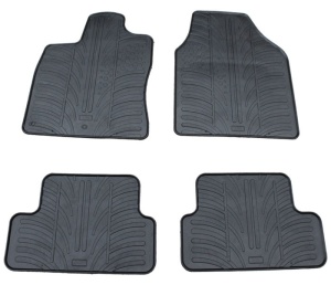 Covorase cauciuc Nissan Qashqai 2007-, Gledring , 4 buc.