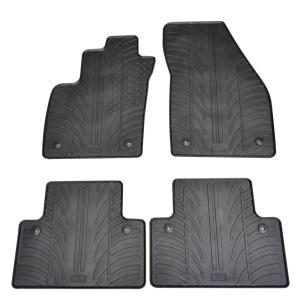 Covorase cauciuc Volvo V50 And S40 2004-2011 (Manual) culoare Negru, presuri Gledring, 4 buc.
