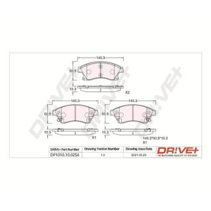 DRIV-DP1010.10.0258 echivalenta GDB1843