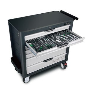 Dulap Scule echipat cu 338 buc ● 7 sertare