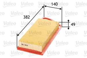 Filtru aer VALEO 585005 echivalenta C 3087 - Img 5