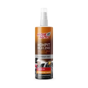 Lapte pentru intretinerea bordului cu efect lucios si aroma de vanilie MOJE AUTO 300ml