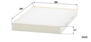 MANN-FILTER CU 3054 Filtru, aer habitaclu - Img 3