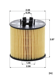 MANN-FILTER HU 712/6 x Filtru ulei - Img 4