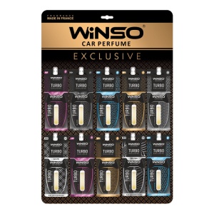 Odorizant Winso Exclusive Turbo 5 ml Mix Display (40 pcs. on display)