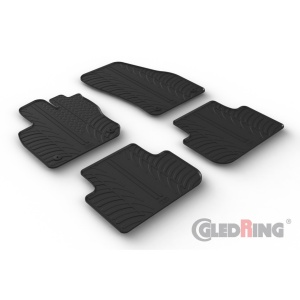 Set 4 covorase cauciuc dedicate VW TIGUAN SUV 2024-> automatic