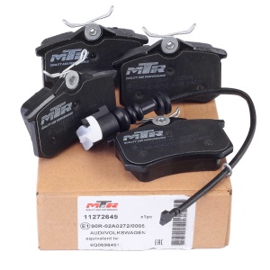 Set Placute Frana Spate MTR MT622 pentru VW, Audi, Skoda, Seat – Compatibil Golf 4, Polo, Ibiza, Octavia, A3, TT