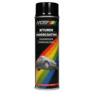 Solutie antifonare bitum - 500 ml MOTIP Bitumen Undercoating