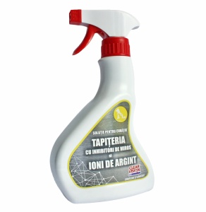 Soluţie pentru curatat tapiteria cu ioni de argint si inhibitori de miros 500 ml