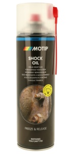 Spray ulei, deblocare prin inghetare Motip Shock Oil 500 ml