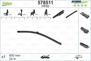 Stergator Valeo HydroConnect 60 cm