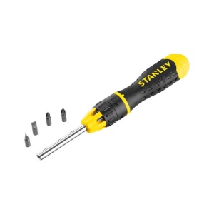 Șurubelniță clichet STANLEY® cu set de biti