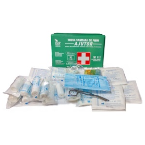 Trusa sanitara de prim ajutor auto, Kraftmann VID2142 - Img 2