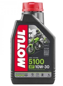 Ulei motor 4T MOTUL 5100 ESTER 10W30, volum 1 litru, semi sintetic