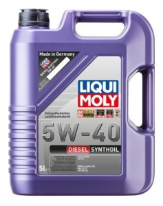 Ulei motor turisme Liqui Moly Diesel Synthol 5W40 5L