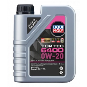 Ulei motor turisme Liqui Moly TopTec 6400 0W20 1L