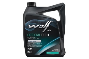 Ulei motor turisme Wolf OfficialTech C4 5W30 5L