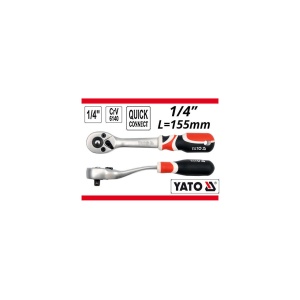 Antrenor cu clichet 1/4" Yato YT-0730 - Img 3