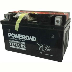 Baterie moto 12V 6Ah Yucell Power Road YTX7A-BS fara intretinere MF - Img 1