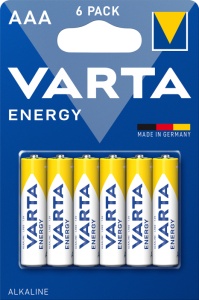 Baterie Varta Energy AAA Blister 6 buc