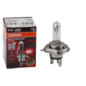 Bec Osram Night Breaker Silver H4 12V 60/55W P43t