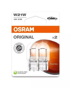 Bec Osram Original W21W 12V 21W W3x16d