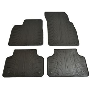 Covorase cauciuc Audi Q7 06.2015-,presuri Gledring culoare Negru, 4buc.