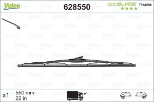 Lamela stergator 550 mm