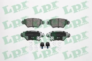 LPR 05P1227 Placute de frana echivalenta GDB1278