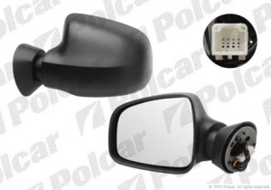 Oglinda STANGA Polcar, Dacia Logan / MCV / VAN / Sandero 07