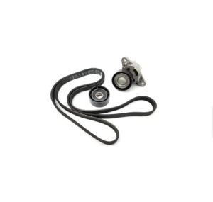 Pachet distributie complet Dacia Logan 1.4, 1.6 MPI cu AC si servo-directie (Kit distributie Gates, pompa apa Valeo, kit accesorii Origine) K015473XS(7701477024) | 506573(7701478018) | 7701477517