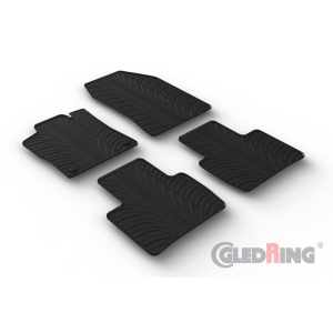 Set 4 covorase cauciuc dedicate CITROEN C5 X HB 09.2022 (automatic) /rub