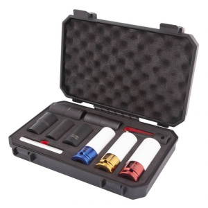 SET CHEI TUBULARE PENTRU ROȚI DE 1/2" (10 BUCĂȚI)