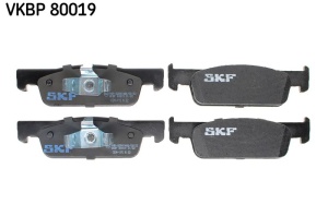 Set placute frana disc SKF VKBP 80019 Sandero 2 / Logan 2 / Logan MCV 2 - Img 1