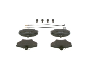 Set Placute Frana Fata Bosch Dacia Sandero 1 2008-2012 / Logan 1 2004-2012 / 0 986 467 720 - Img 3