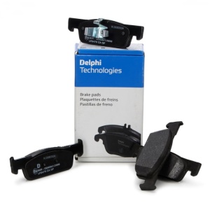 Set Placute Frana Fata Delphi Dacia Logan MCV 2 2013→ Compatibil Renault Clio Sandero Twingo Smart LP2479 Original