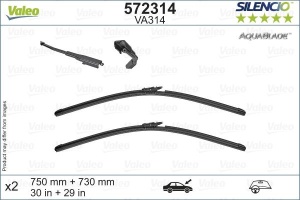 Set stergatoare Valeo Silencio AquaBlade 750/730 mm