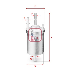 SOFIMA S 1833 B Filtru combustibil