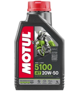 Ulei motor 4T MOTUL 5100 20W50, volum 1 litru, sintetic