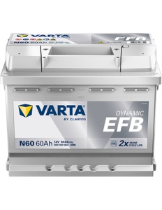 VARTA DYNAMIC EFB N60 12V 60Ah 640A - Img 3