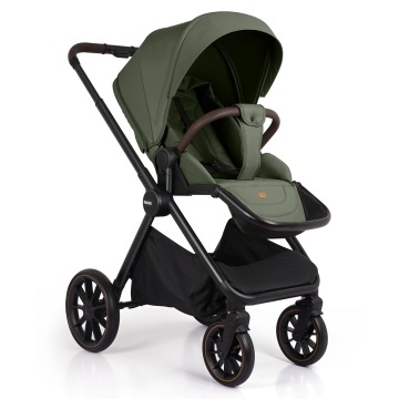 Carucior Sport pentru Bebelusi Mavio®, Model Urban, 0–4 Ani, Pana la 22 kg, Landou Reversibil, Spatar Reglabil 3 Pozitii, Pliere One Fold, Suspensii, Cadru Aluminiu, Pliere Carte, Centura de Siguranta 5 Puncte, Roti Cauciuc, Verde - Img 8