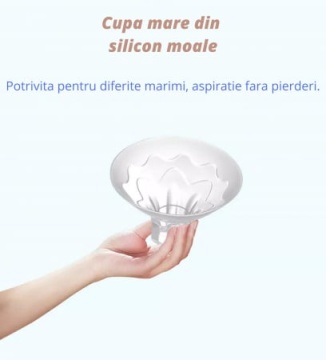 Resigilat - Pompa de San Electrica Dubla, WOWSTEP®, STEP 200 Pro cu 2 Biberoane, Functie de Masaj, Afisaj Digital, Complet Detasabila, Capacitate de 300 ml, fara BPA, 9 Niveluri de Intensitate, Zgomot Redus - Img 5