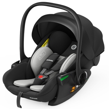 Scoica Auto Bebelusi Mavio®, Model Evo Pro, 40 – 87 cm, Compatibila cu Baza Evo Pro si Carucioarele Urban, Inclinare 170°, 4 Pozitii Maner, 6 Niveluri Reglaj Tetiera, Centura Siguranta 5 Puncte, Sistem Modular, Omologata i-Size R129 - Img 8