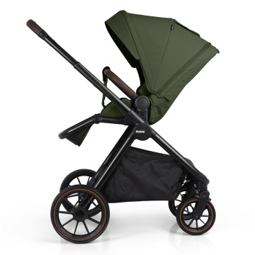 Carucior Sport pentru Bebelusi Mavio®, Model Urban, 0–4 Ani, Pana la 22 kg, Landou Reversibil, Spatar Reglabil 3 Pozitii, Pliere One Fold, Suspensii, Cadru Aluminiu, Pliere Carte, Centura de Siguranta 5 Puncte, Roti Cauciuc, Verde - Img 5