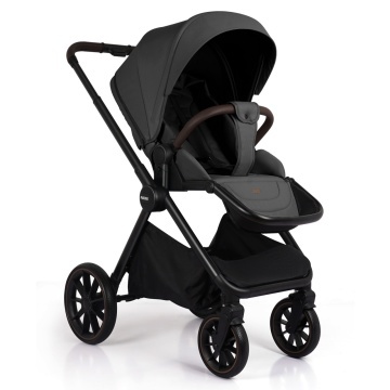 Resigilat - Carucior Sport pentru Bebelusi Mavio®, Model Urban, 0–4 Ani, Pana la 22 kg, Landou Reversibil, Spatar Reglabil 3 Pozitii, Suspensii, Pliere One Fold, Cadru Aluminiu, Pliere Carte, Centura de Siguranta 5 Puncte, Roti Cauciuc, Negru - Img 8